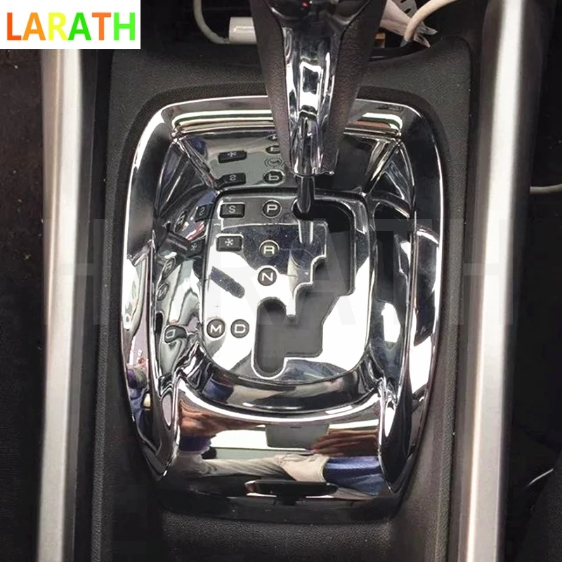 Подходит для Peugeot 2008 2014 2015 2016 автомобильный стиль ABS Хромированная коробка