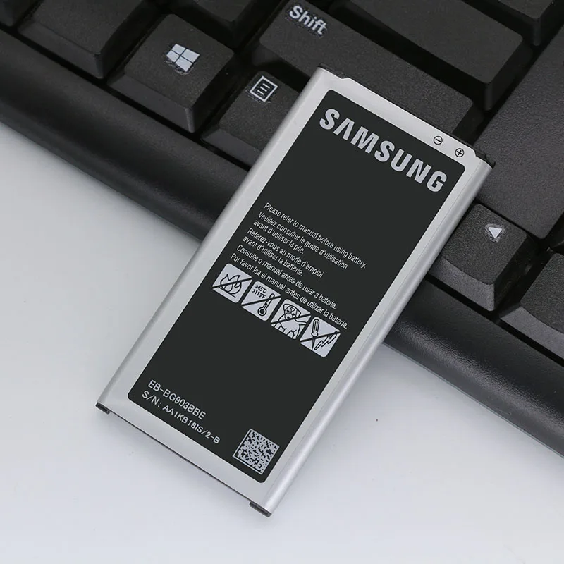 Оригинальный аккумулятор Samsung Galaxy S5 Neo G903F G903W G903FD G900 EB BG903BBE 2800 мАч с NFC|Аккумуляторы