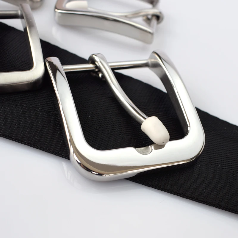 35/40 мм Meetee Нержавеющая сталь мужской ремень с пряжкой для LeatherCraft под джинсы, ковбойский ремень Пояс головы аксессуары для шитья одежды