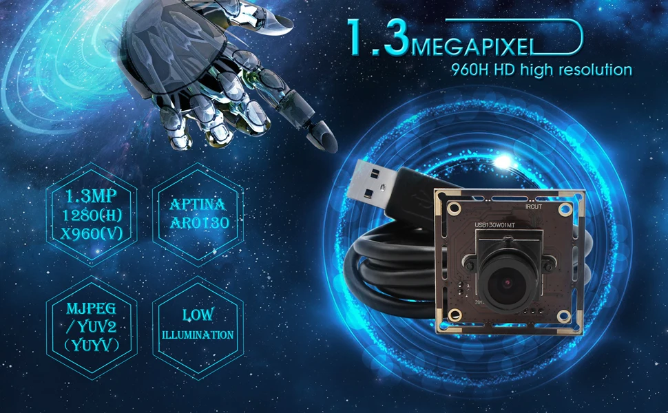 1.3mp HD 960P CCTV Security Linux Mini Usb веб-камера плата с 2 1 мм широкоугольный объектив для