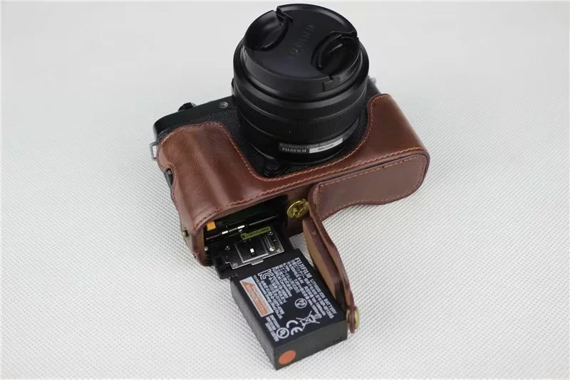 Задняя защитная крышка для фотоаппарата Fujifilm Fuji XT100 из искусственной кожи XT