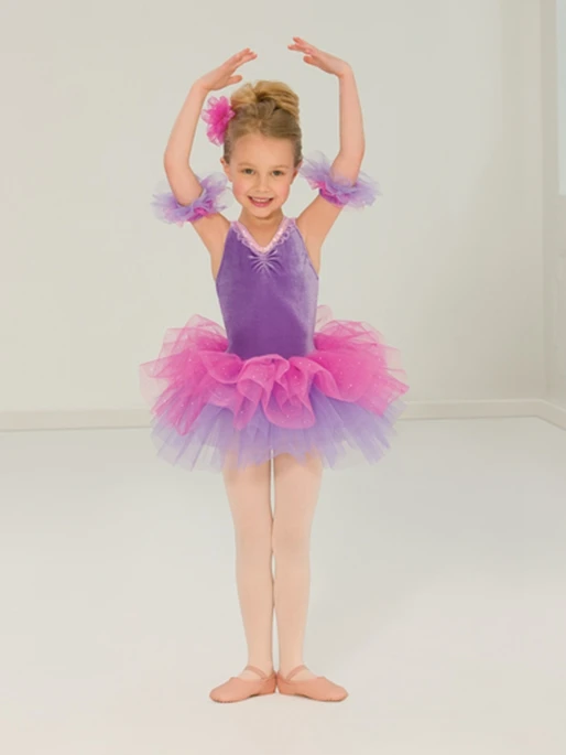 2018 Новая девушка одежда для бальных танцев Детский костюм Детские выступление на