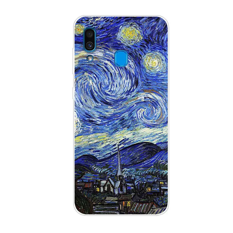 Чехол для Samsung Galaxy A20 силиконовый мягкий чехол из ТПУ телефона A205F A205 A 20 Φ A50 A30 A40 A70 |
