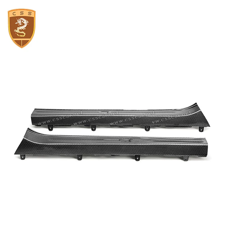 Для Niss GT-r R35 порог из углеродного волокна Добро пожаловать CF педали пластины