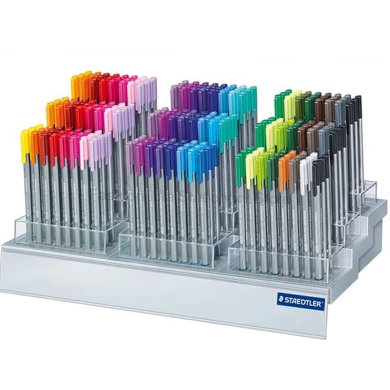 6 шт./лот STAEDTLER 334 30 цветов художественные маркеры канцелярские принадлежности Школьные принадлежности