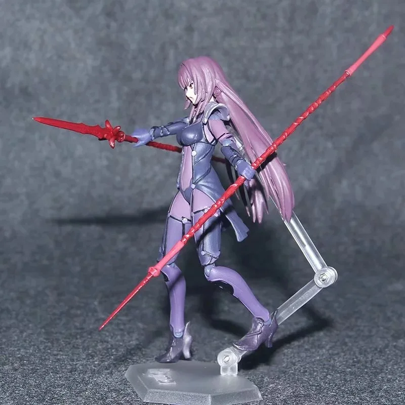 Аниме Fate/Grand Order FGO Лансер скатах figma 381 ПВХ фигурка Коллекционная модель игрушки 15