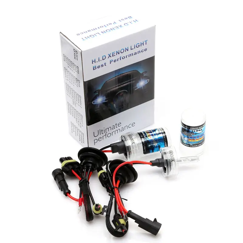 2 шт. H7 Xenon D2S H4 H1 H11 H3 HB4 H8 H9 9005 HB3 9006 H27 881 hid ксеноновая лампа для автомобильных фар 4300K