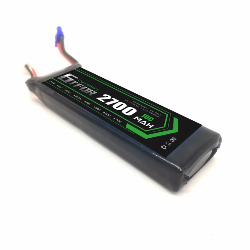 GTFDR хорошее качество Hubsan H501S X4 RC Квадрокоптер запасные части 7,4 V 2700mAh 10C аккумуляторная батарея H501S H501C X4 RC