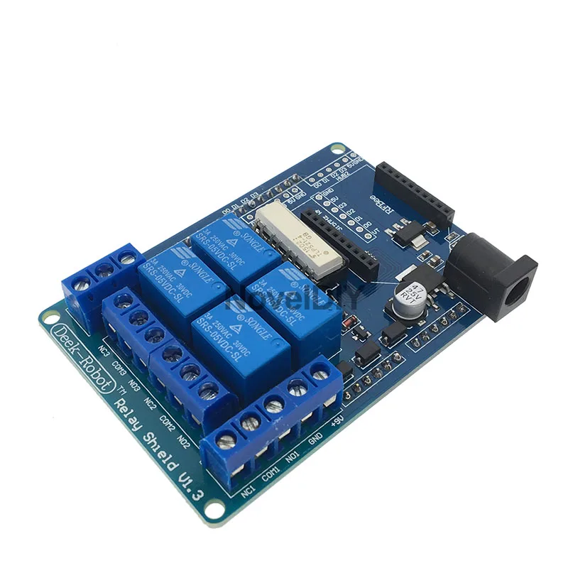 4 канальный 5 в релейный модуль плата расширения V1.3 совместимая с Arduino UNO Nano R3 Xbee HC 05