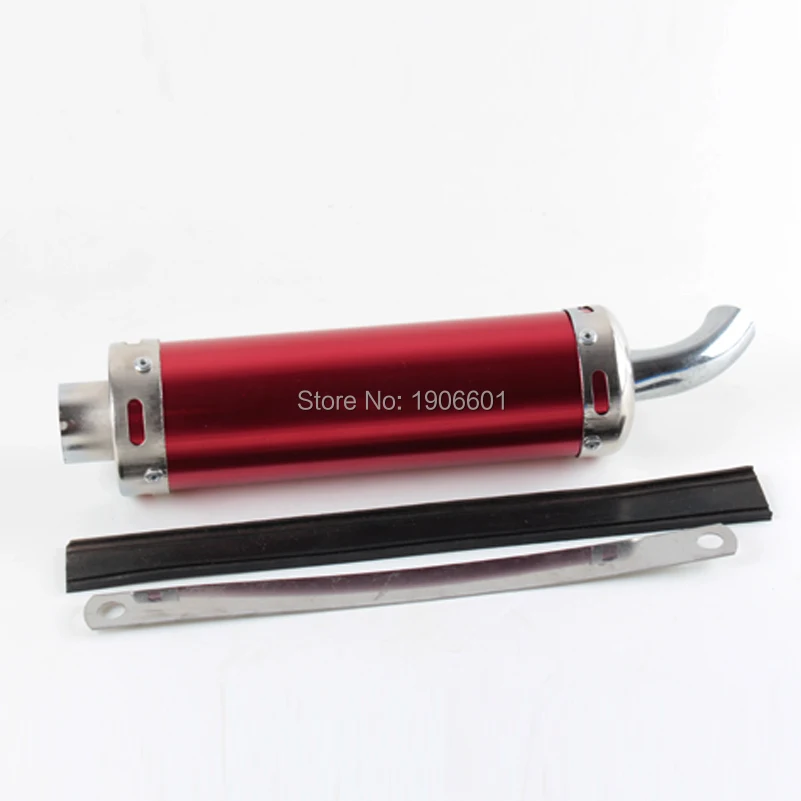 Универсальный выхлопной глушитель для мотоциклов гоночный труба двигателя 50 125