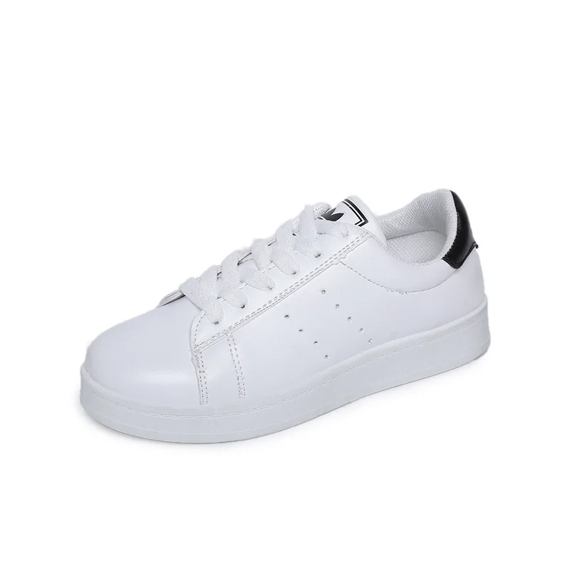 Роскошные женские туфли из искусственной кожи периодически белые/черные для