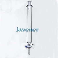 lab glass chromatography column diameter 30mm length 200mm300mm400mm various kinds column length 24