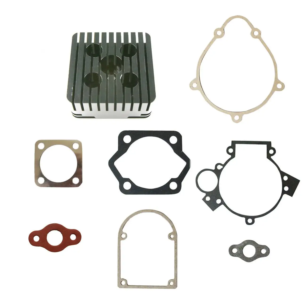

Cylinder Head&Gasket Set Fit 80cc Motorized Bicycle Bike Repair