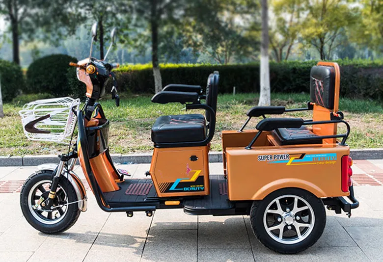 TJ XZ 013 Electric пассажирский трехколесный велосипед|passenger tricycle|tricycle |