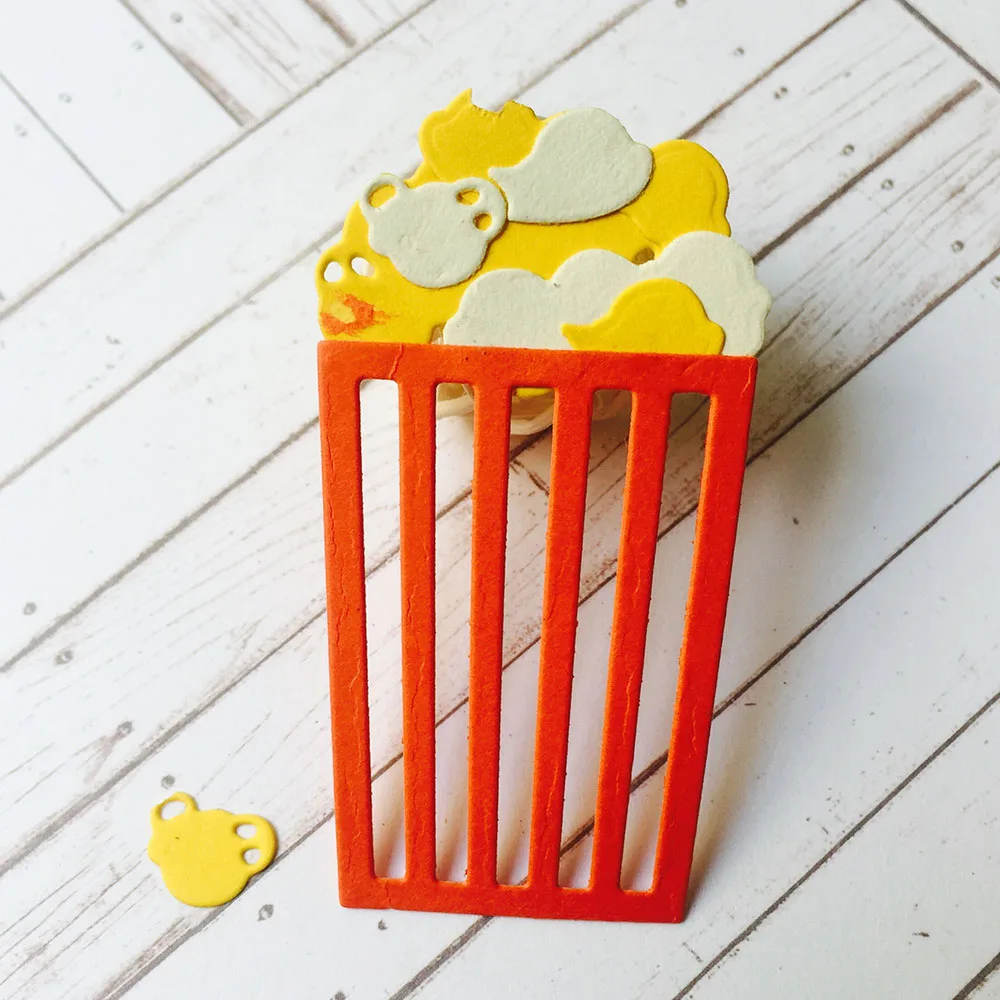 Штампованные рисовые металлические режущие штампы Крафтовая окраска DIY трафарет