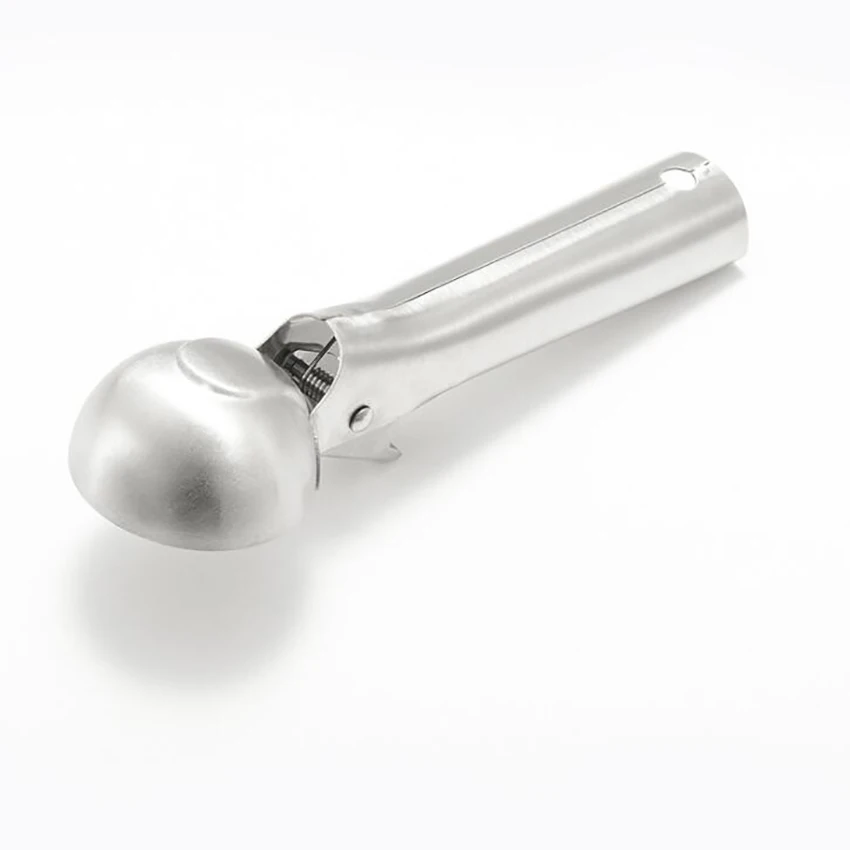 Нержавеющая сталь ложка для мороженого с легким триггер фрукты арбуз Совок ковш