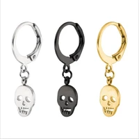 shi39 316 l stainless steel men charms drop earrings gold vacuum plating good quality no easy fade allergy free