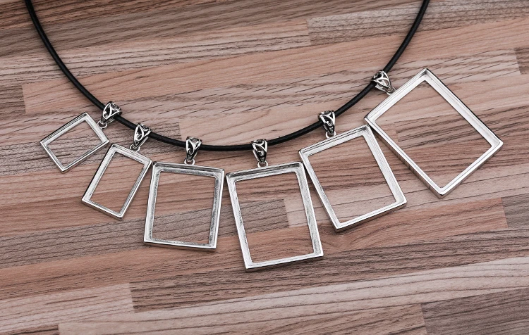 Кулон из серебра 100% пробы с платиновым покрытием 12*20 мм 11*16 20*25 22*30 25*33 22*27 |