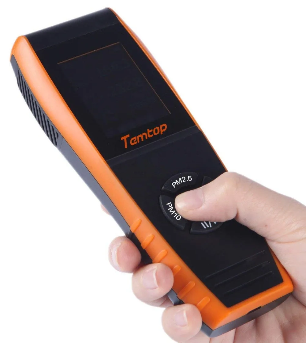 Temtop качество воздуха лазерный детектор частиц профессиональный измеритель точного тестирования для PM2.5/PM10 TFT цветной ЖК-дисплей P600