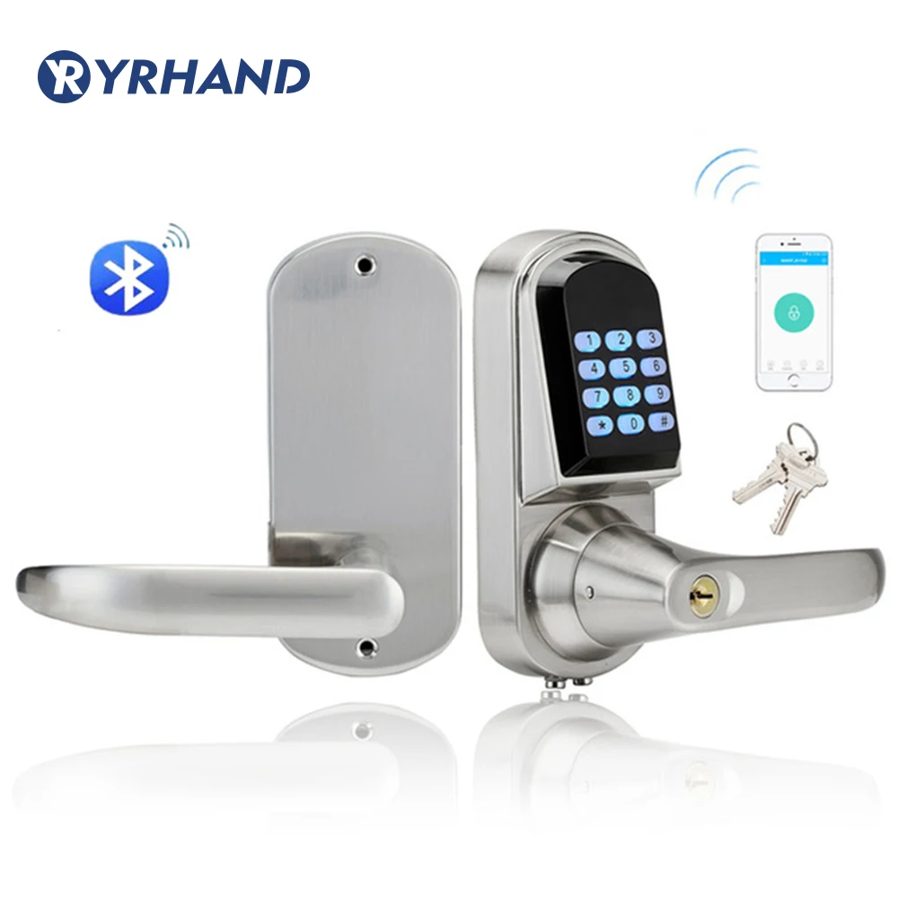 Bluetooth электронный дверной замок без ключа цифровой мини электронная клавиатуры