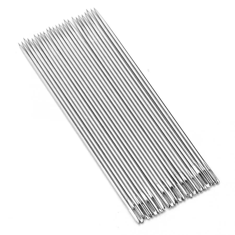 25Pcs Practical Metal Jewelry Processing Tool Threading String Beading Repairing Making Needle Accessories for Jeweler l | Украшения и