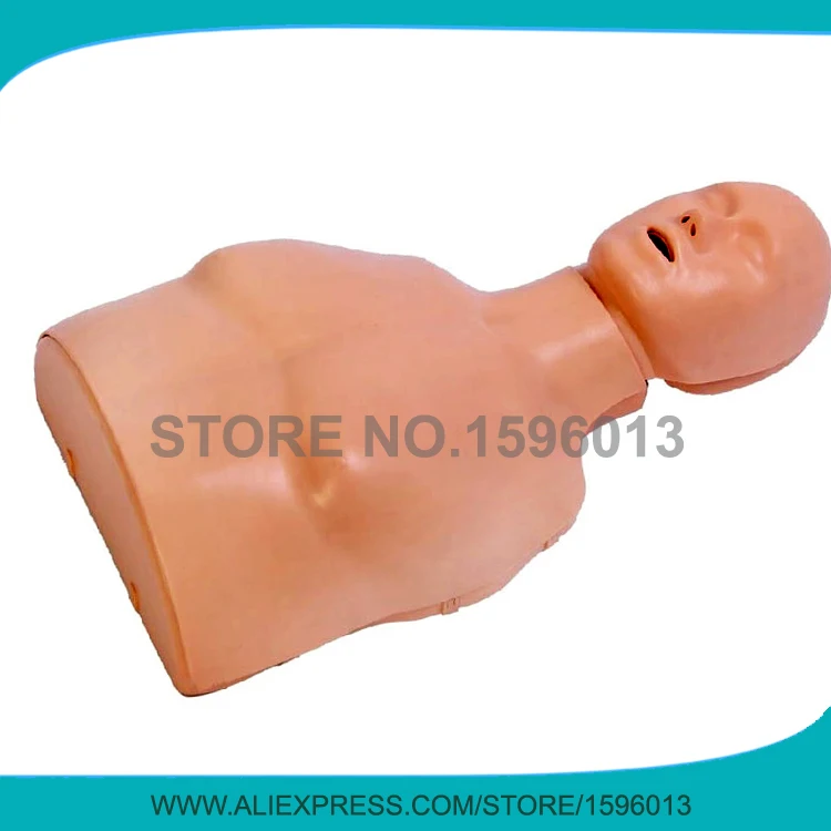 Простой тренировочный манекен для первой помощи CPR полутела мини модель куклы