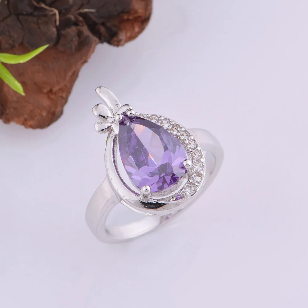 Almei дешевые китайские Jewellery Bague серебро Цвет кольца ювелирные изделия Meninas