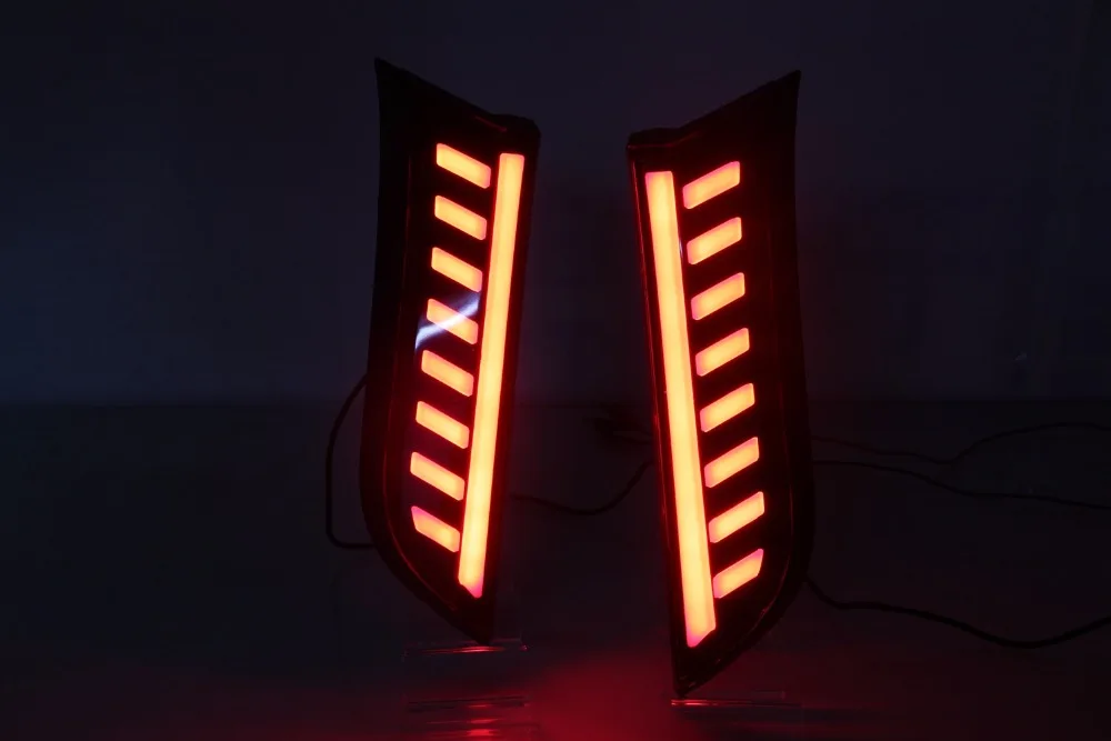 

eOsuns led rear Column light driving lamp with brake light for jeep compass 2017 2018