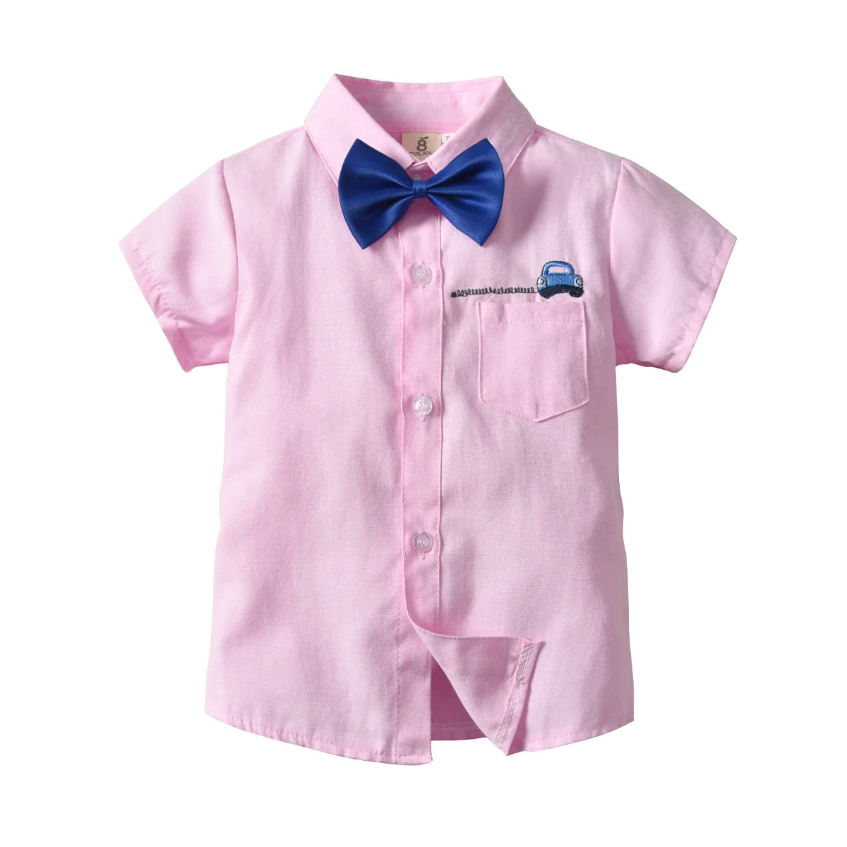AMISSA/Детские рубашки для мальчиков летняя детская рубашка с коротким рукавом и