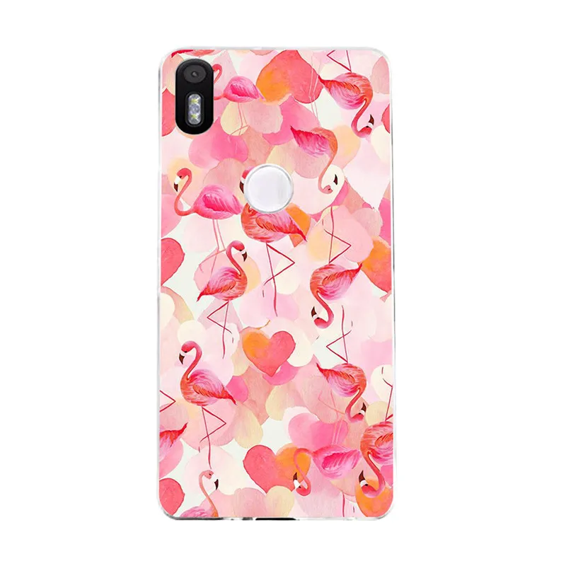 BQ Aquaris X5 Plus X5Plus Case Cute Animal Flower Anime Soft Silicon TPU Gel Back Cover Phone for |