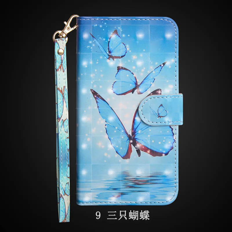 SanZhiHuDie Чехол для samsung Galaxy S8 S9 S10 Plus Note 9 Fundas Coque samsung A6 A7 A8 A9 A6S A8 звезда A600 A530F чехол-портмоне - Цвет: SanZhiHuDie