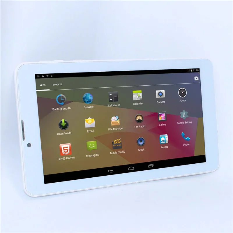 Новая модель! 7 дюймовый 3G Android 4.4.2 телефонный звонок 1024*600 планшетный ПК Phablet GSM/WCDMA