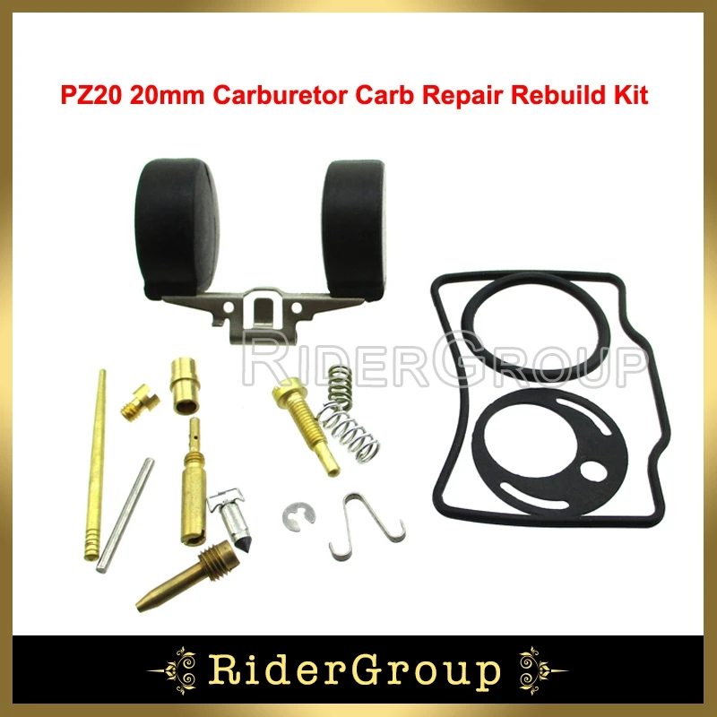 Набор для ремонта карбюратора PZ20 20 мм Honda XR 80 XR80R JCL Roketa Baja 125cc 110cc 90cc 50cc Taotao ATV