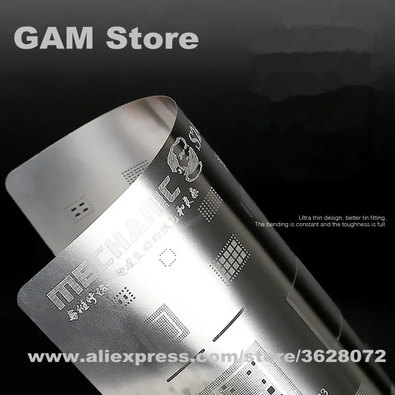 Механика BGA трафарет для iPhone 5/5S/6 Plus/7/7Plus/8/8P/X/XS/XR/Макс Шаблон IC законсервированное