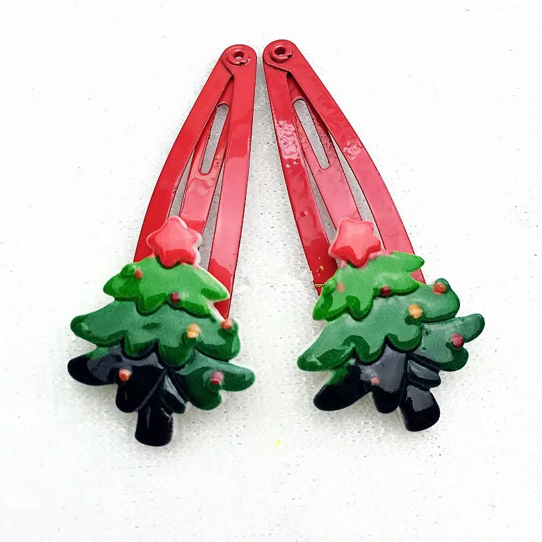 10 шт./компл. 2017 Новинка Высокое качество Рождественская заколка для волос носки