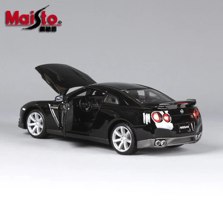 Maisto 1:24 2009 Nissan GTR3 моделирование сплава Модель автомобиля ремесла украшение