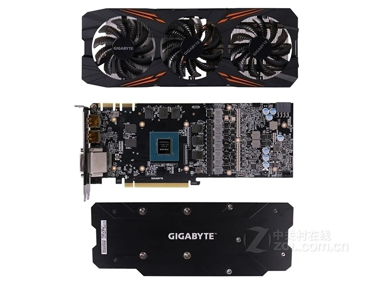 Bykski полное покрытие GIGABYTE GTX 1080 1070 1060 игровая 6G VGA блок водяного GPU радиатор 12 В 4pin 5v 3pin заголовок и N-GV1080G1-X