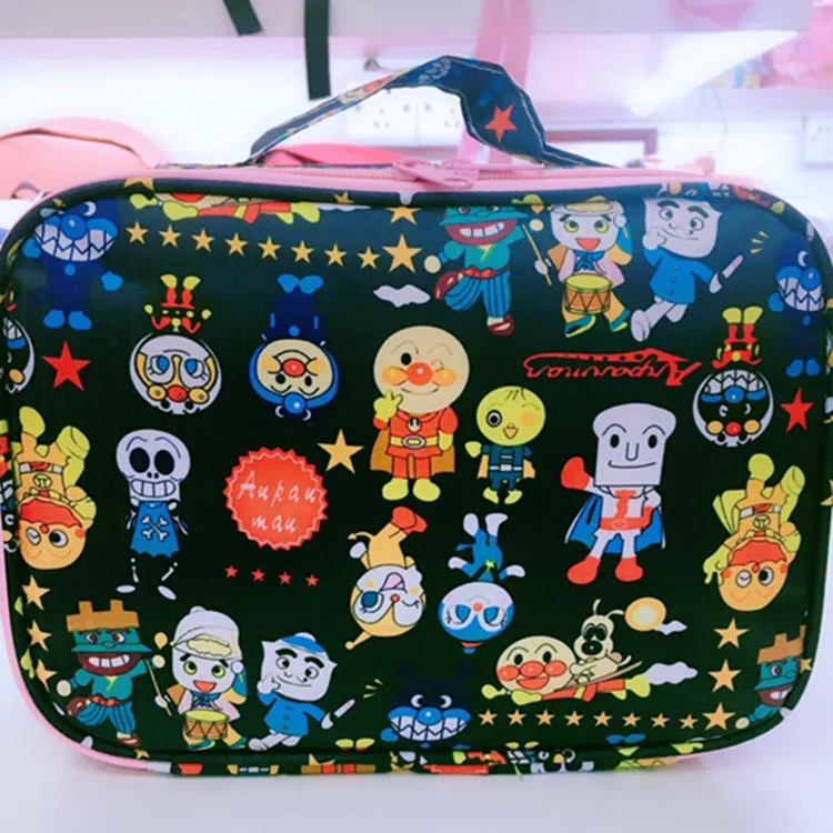 Мультфильм моя мелодия Cinnamoroll pompomprin Anpanman stellamou косметичка для девочек милый подарок 24 см* 18 см* 9 см - Цвет: Anpanman
