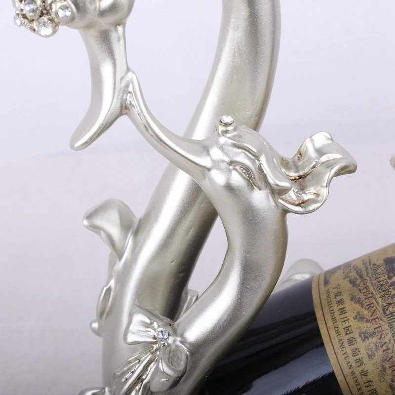 European and American Style Swan Red Wine Rack Crafts Creative Wedding Home Decoration Ornaments Resin Christmas Gift For Friend | Дом и сад