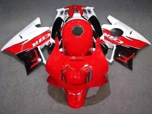 

Dor-Red white Fairing kit for CBR600 f2 1994 1993 / 1992 1991 cbr 600 fairings 91 92 93 94 f2