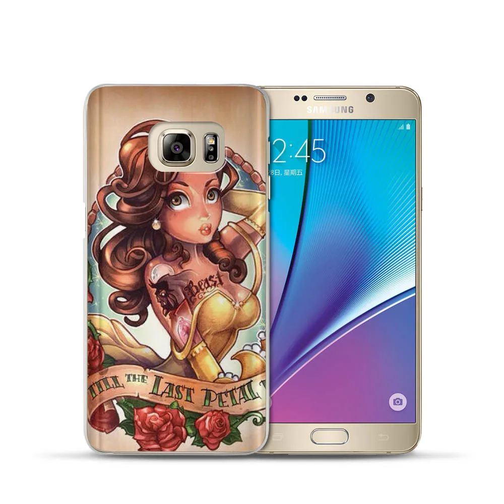 VIYISI татуировки принцесса телефон чехол для samsung Galaxy J7 J5 J3 A3 A5 2015 2016 2017 Премьер S6 S7