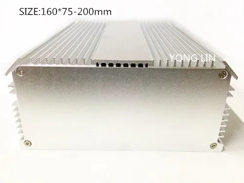 1 шт. алюминиевый корпус 160*75 200 мм|chassis box|box boxbox chassis |