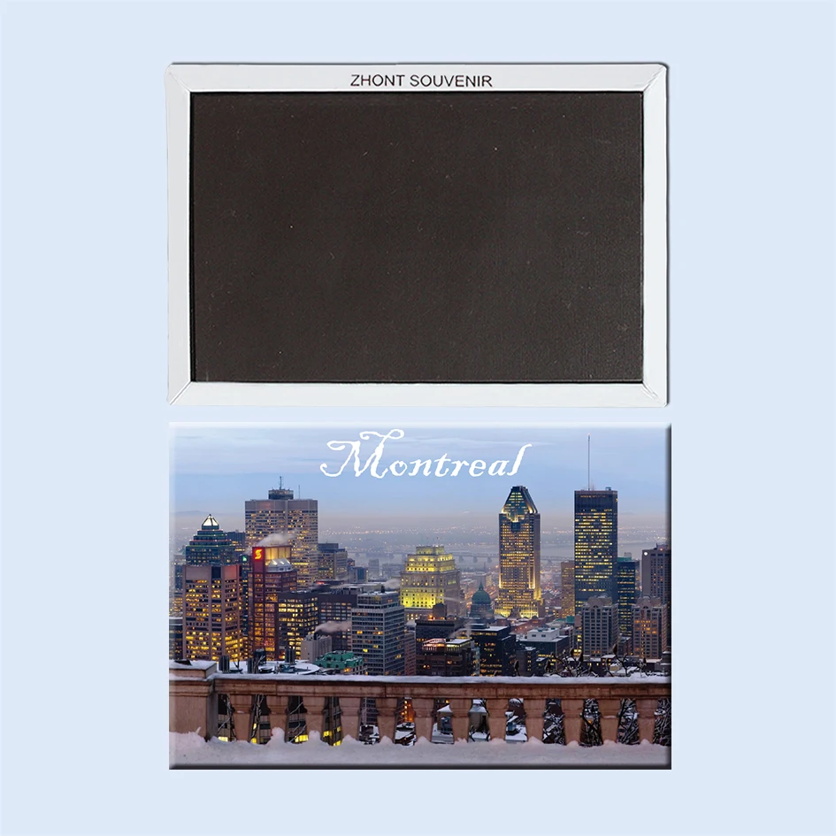 

City_lights_of_Montreal Fridge Magnets Travel souvenirs 21935