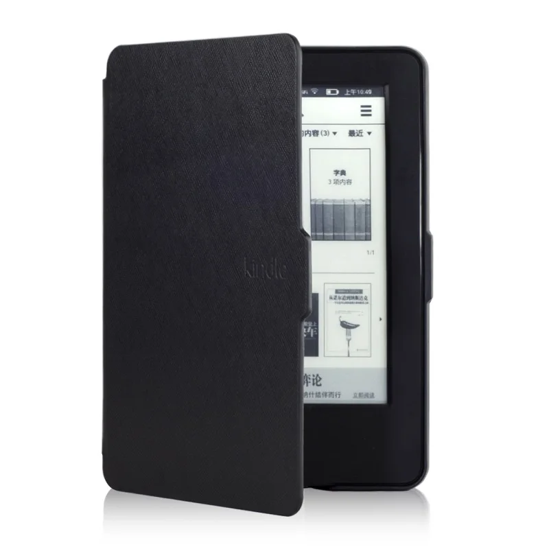Solque Ultra Slim электронная Книга чехол для Amazon Kindle 2014 Fundas Роскошные из искусственной
