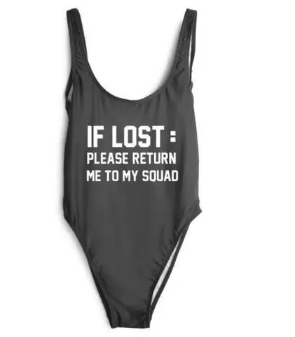 IF LOST: Пожалуйста верните меня в Мой отряд купальные костюмы 2018 купальники