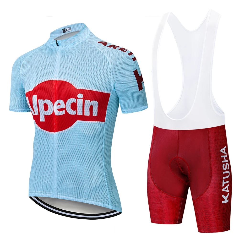 Велосипедная одежда Катюша быстросохнущая Мужская велосипедная Комплект летних