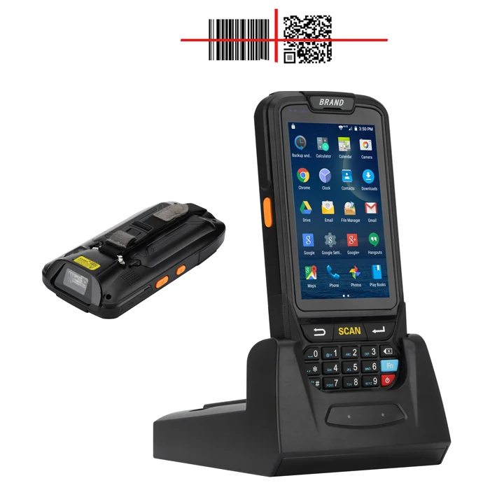 Ручной сканер штрих кода 1d 2d 13 56 МГц RFID Wi Fi GSM|Сканеры| |