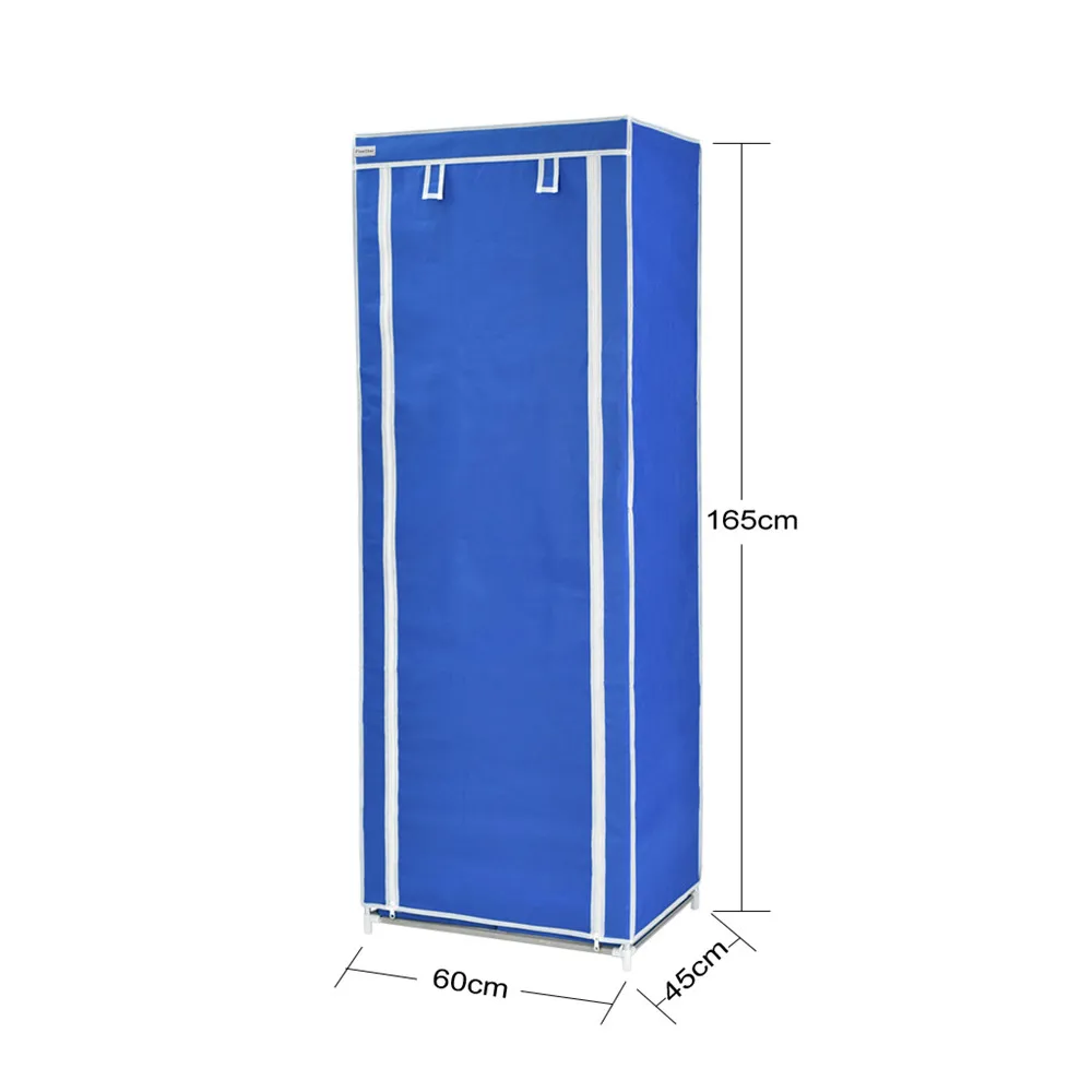 Finether нетканый шкаф портативный для одежды органайзер хранения коробка синий|box