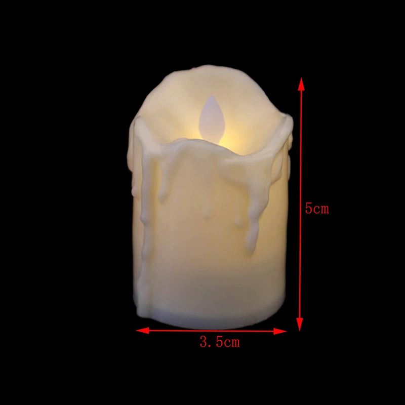 1 шт. светодиодный светильник с питанием от батареек многоцветная Лампа пламенем