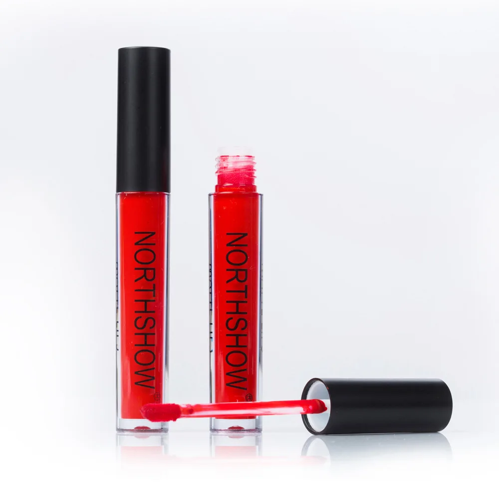 Сексуальный женский Металлический Блестящий Матовый Блеск для губ жидкая губная